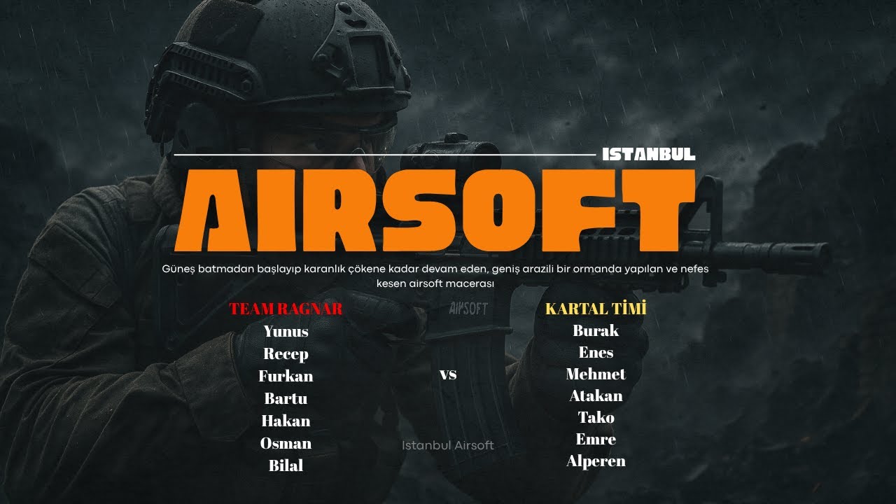 7v7 AIRSOFT | ORMANDA 2 SAAT!