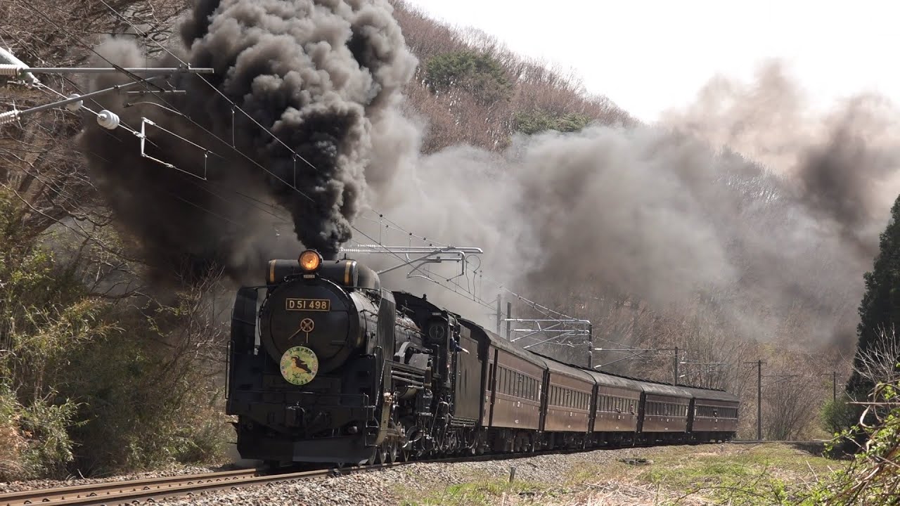 D51498驀進！　SL福が満開ふくしま号　運行最終日　2015.4.19