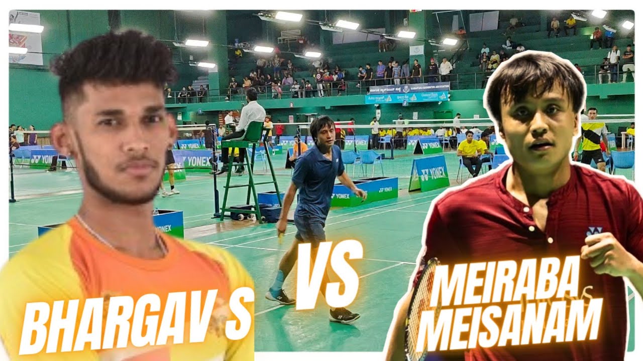 MEIRABA MAISANAM VS BHARGAV S:YONEXSUNRISE ALL INDIA SENIOR RANKING BANGALORE 2024