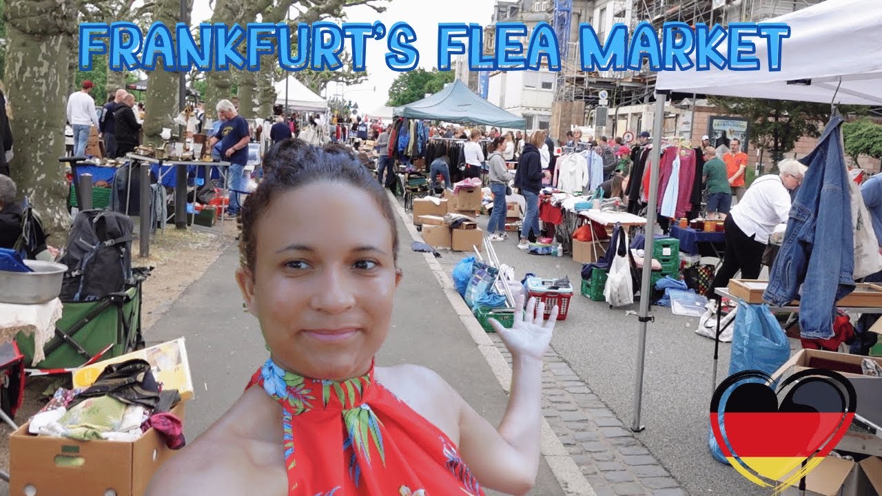 Going to the Flea Market in Frankfurt, Germany