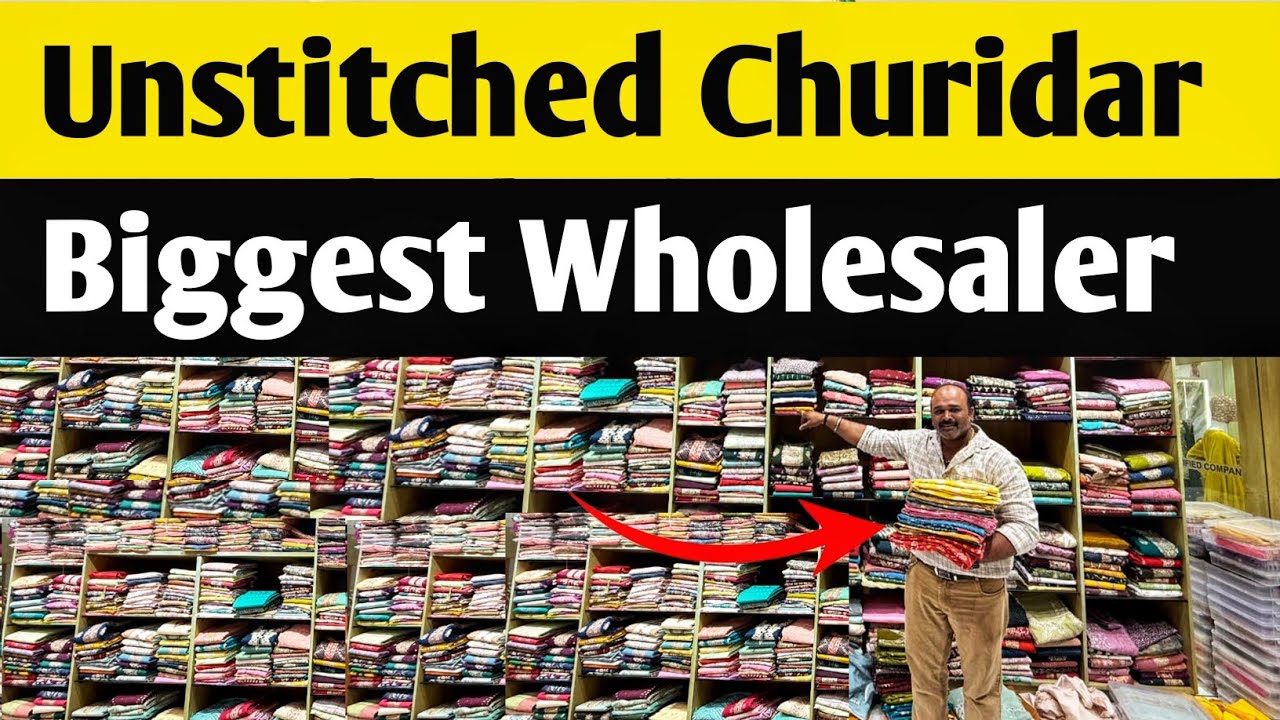 Unstitched Churidar Meteerial Wholesaler In Surat | Unstitched Churidar  | business ideas Malayalam 