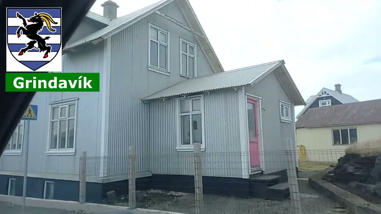 Jozin Bazin - ISLANDIA Grindavik: opuszczone ulice miasta (04.2025)