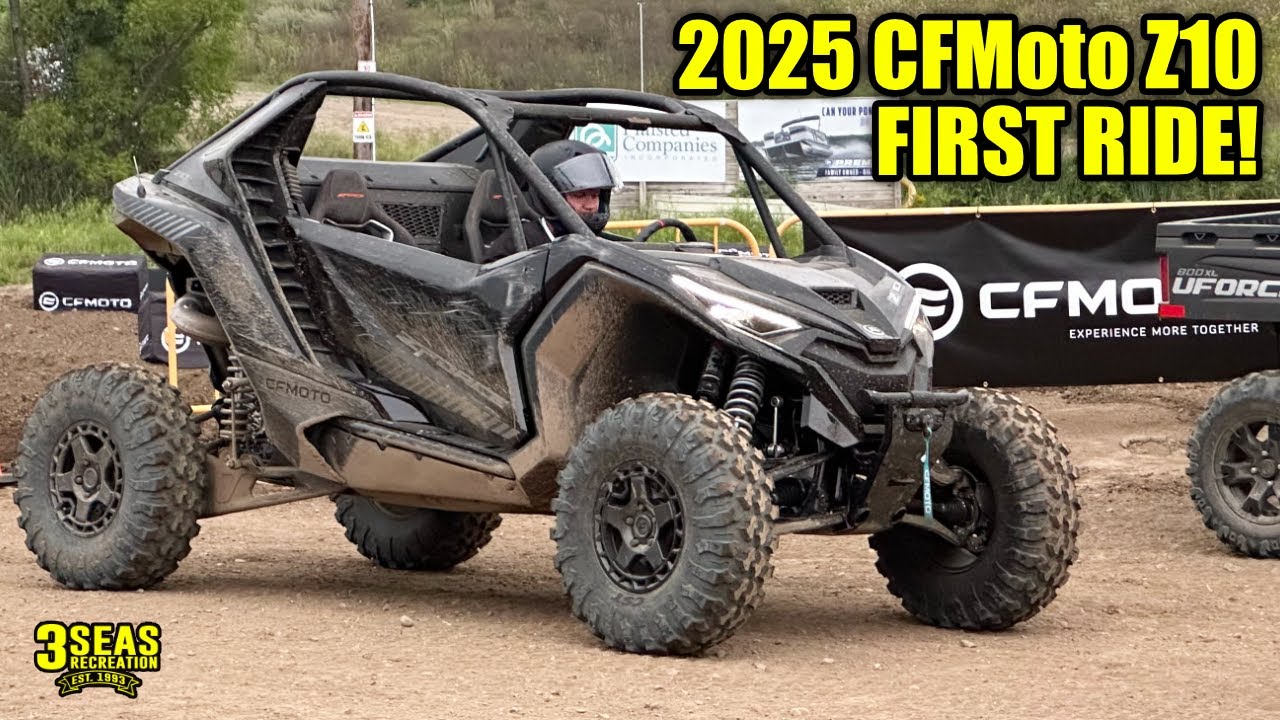 FIRST RIDE in the ALL NEW 2025 CFMoto Z10 Sport UTV at the Dealer Meeting!