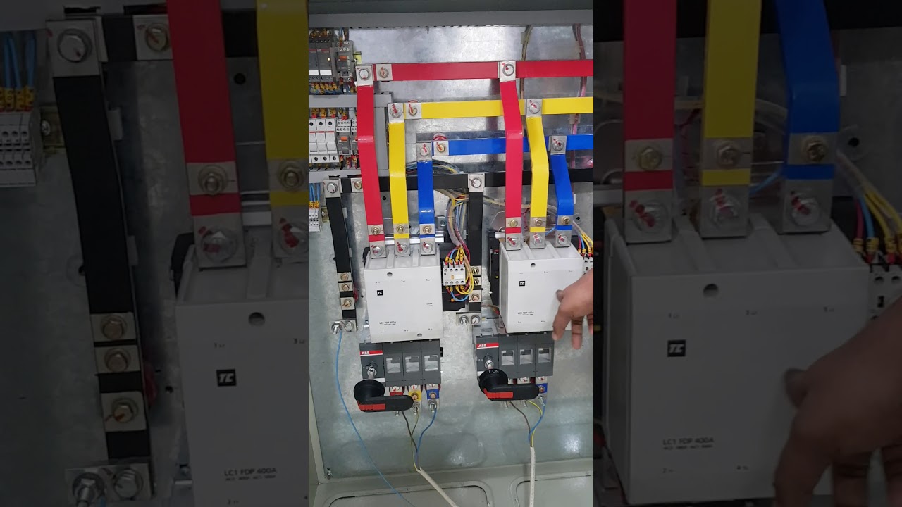 Panel (ATS) Auto Transfer Switch operation in tamil