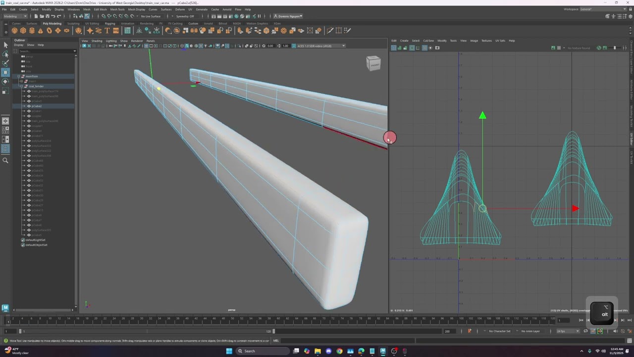 Intro to Maya Pt 7: UV Unwrapping Basics