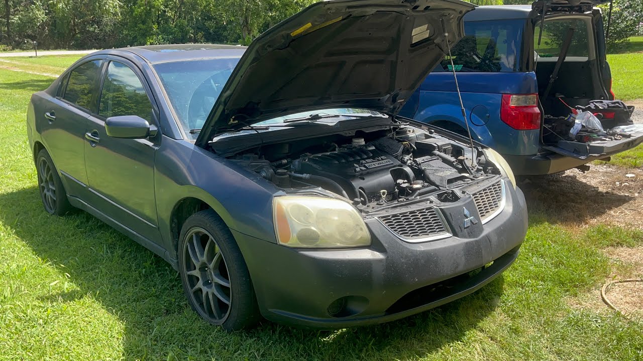 2005 Mitsubishi Galant 3.8L V6 Radiator swap