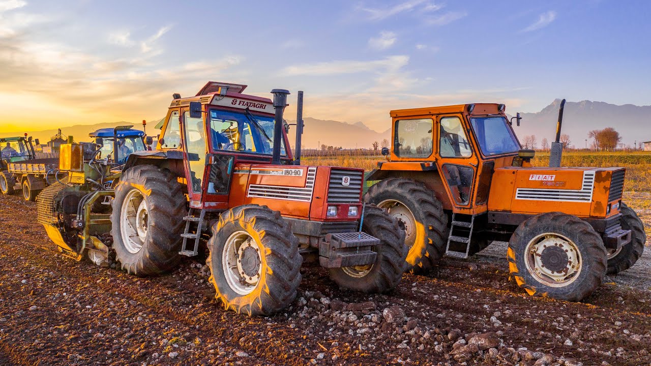 RIMOZIONE PIETRE | Fiatagri 180-90 + Fiat 1180 + Same Explorer + Landini + Deutz
