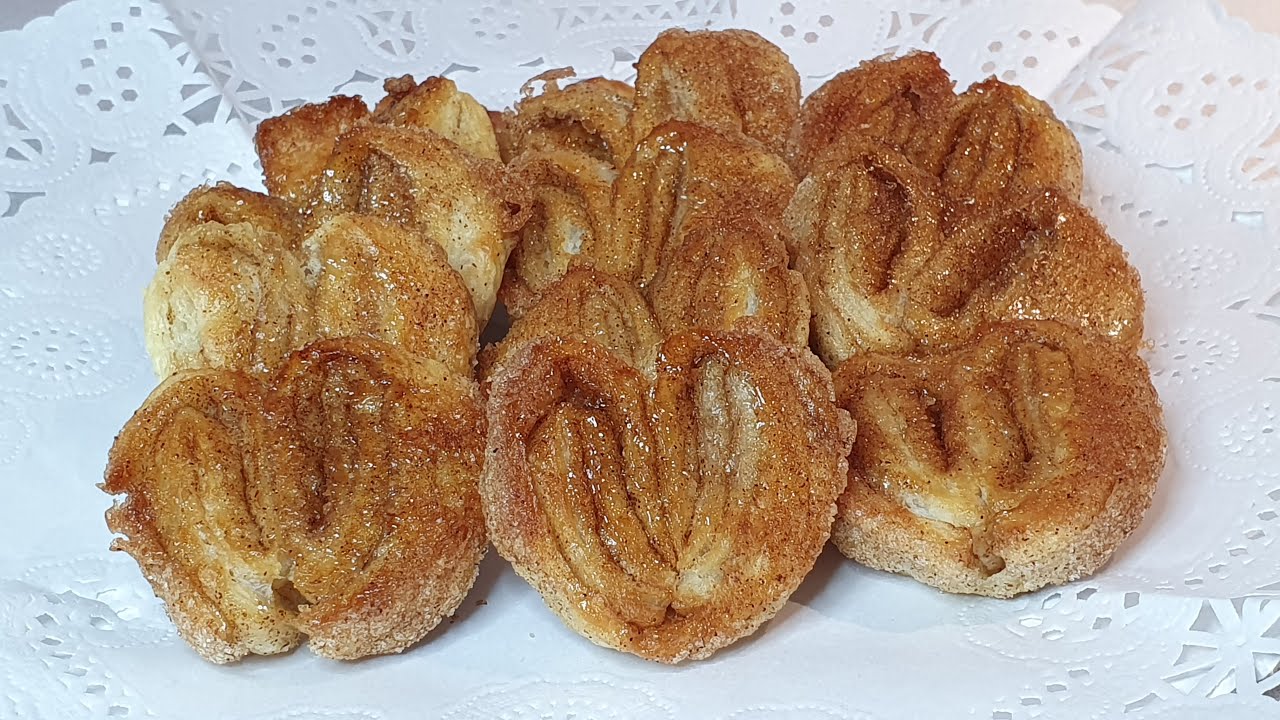 PALMERAS DE CANELA. De hojaldre y azúcar. #nuberosaylila
