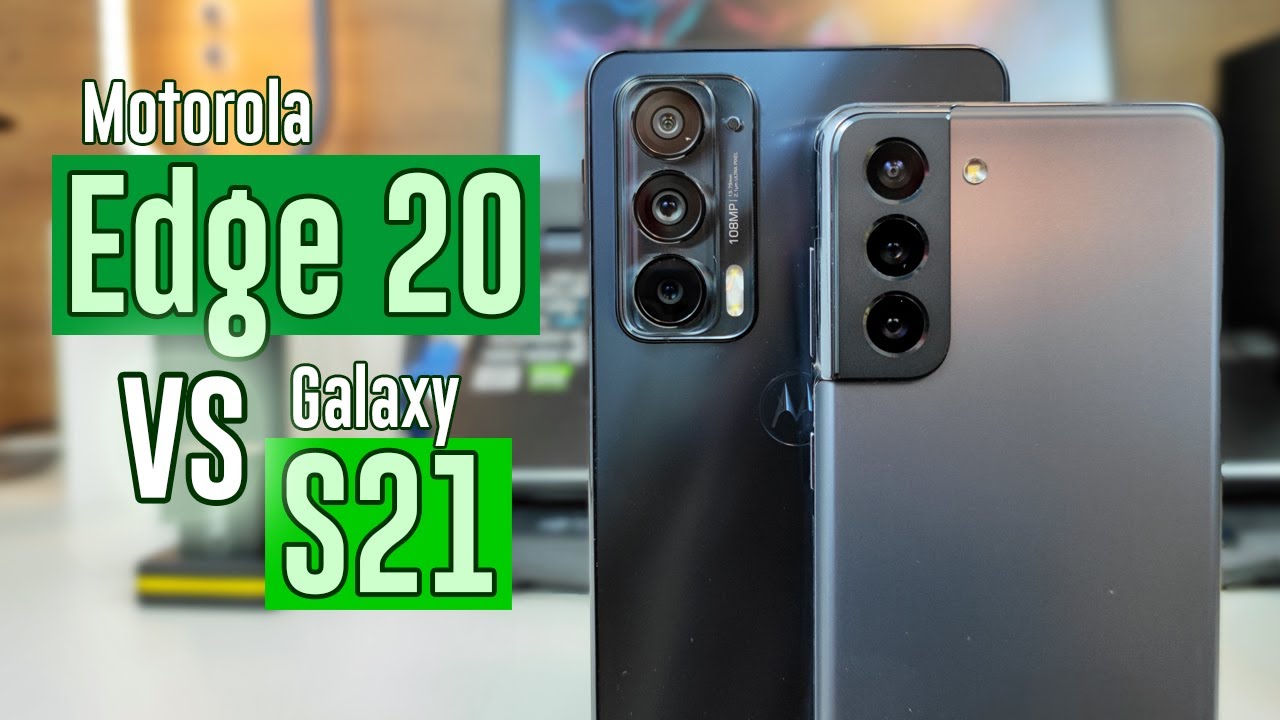 Motorola Edge 20 vs Galaxy S21 💥📸 Duelo de câmeras comentado!