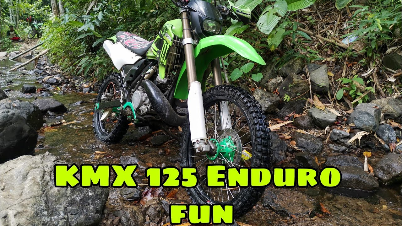 KAWASAKI KMX 125 | TRAIL TEST #kawasaki #kmx125  #2t #gopro #hero9