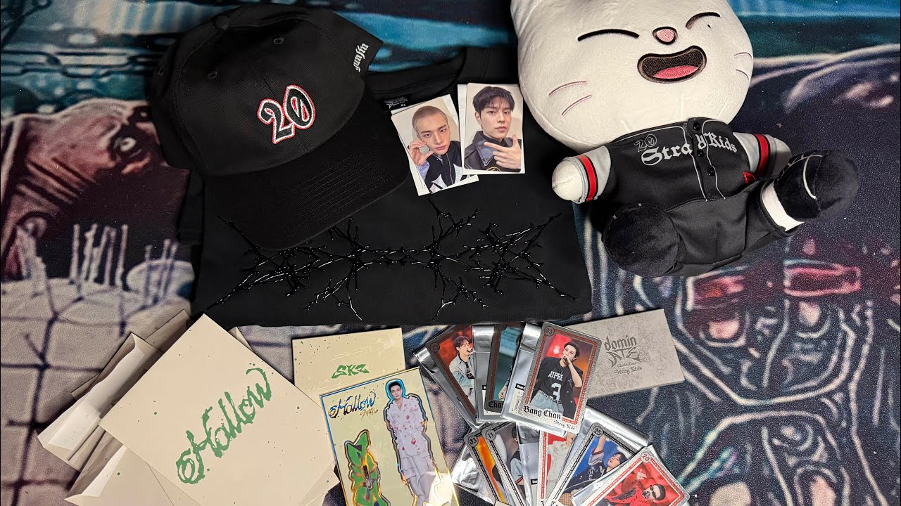 Stray Kids Unboxing- DominATE Japan tour merch (part 3) & Hollow merch