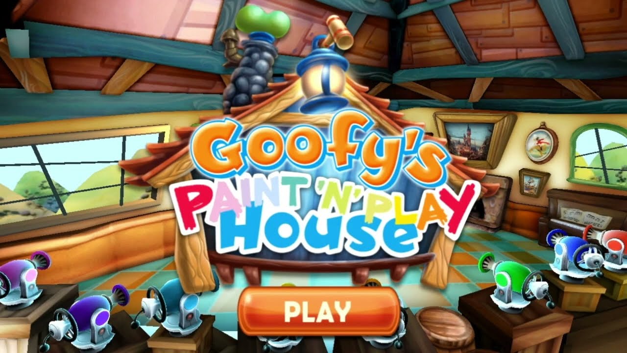 [REUPLOAD] Goofy's Paint 'N' Play House by SilverTree Media