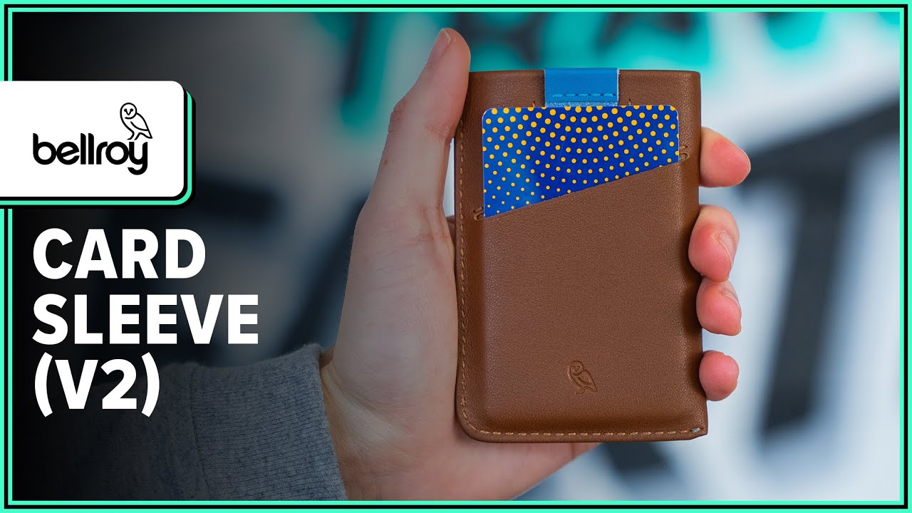 Обзор чехла для карт Bellroy (V2) (2 недели использования)