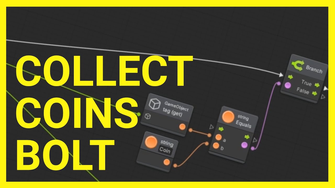 Collect Coins in Unity using Bolt | beginner tutorial