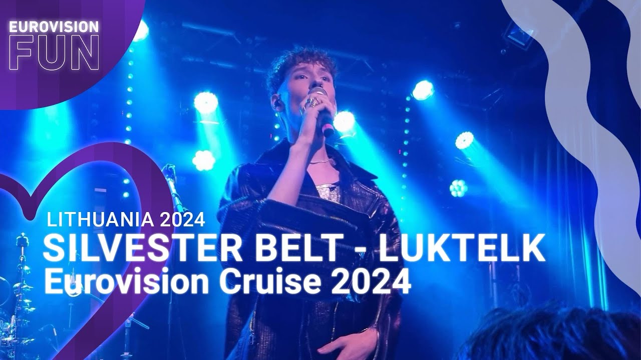 Silvester Belt - Luktelk (LITHUANIA 2024) Eurovision Cruise 2024 |EurovisionFun