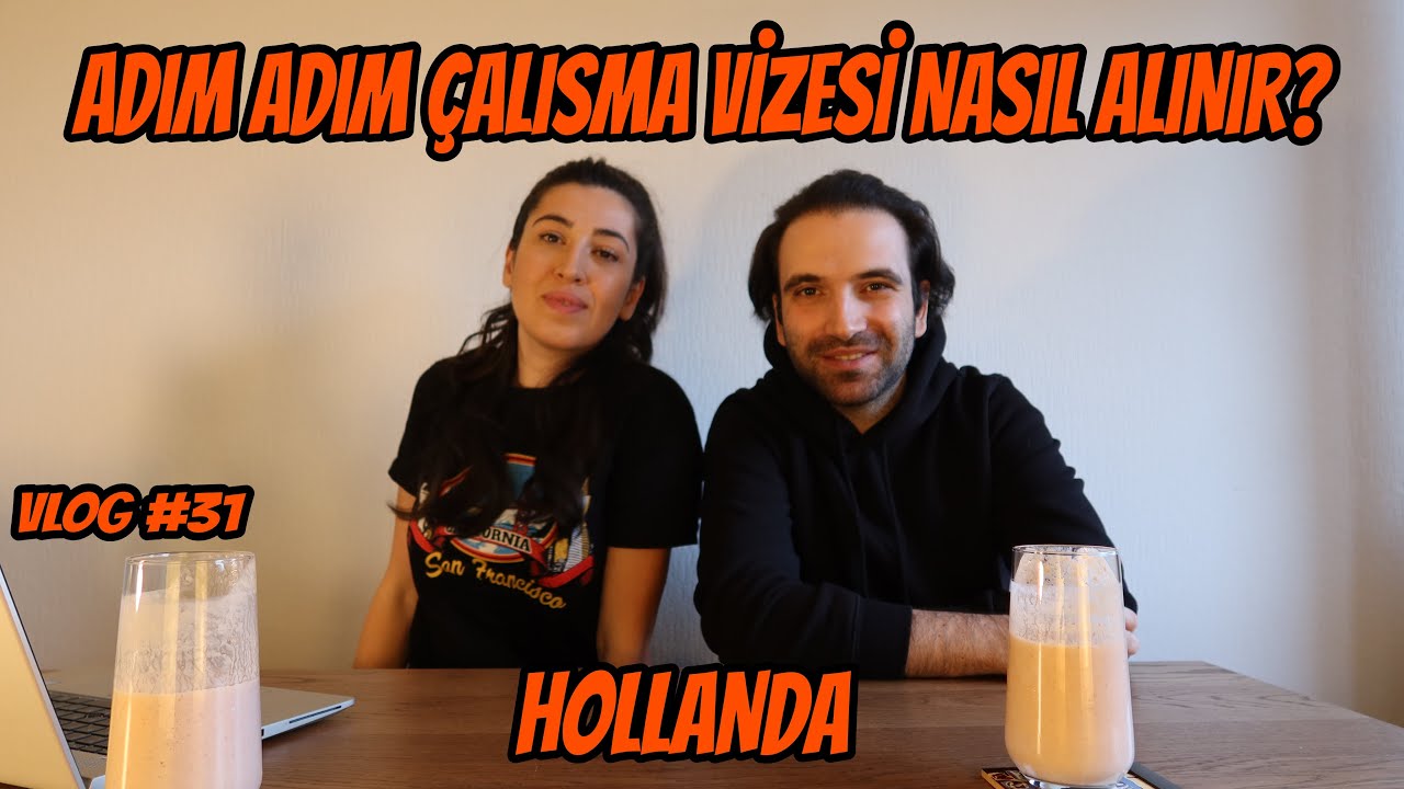 HOLLANDA'DA ÇALIŞMA VE OTURMA İZNİ ALIRKEN YAPMANIZ GEREKENLER. | VLOG #30