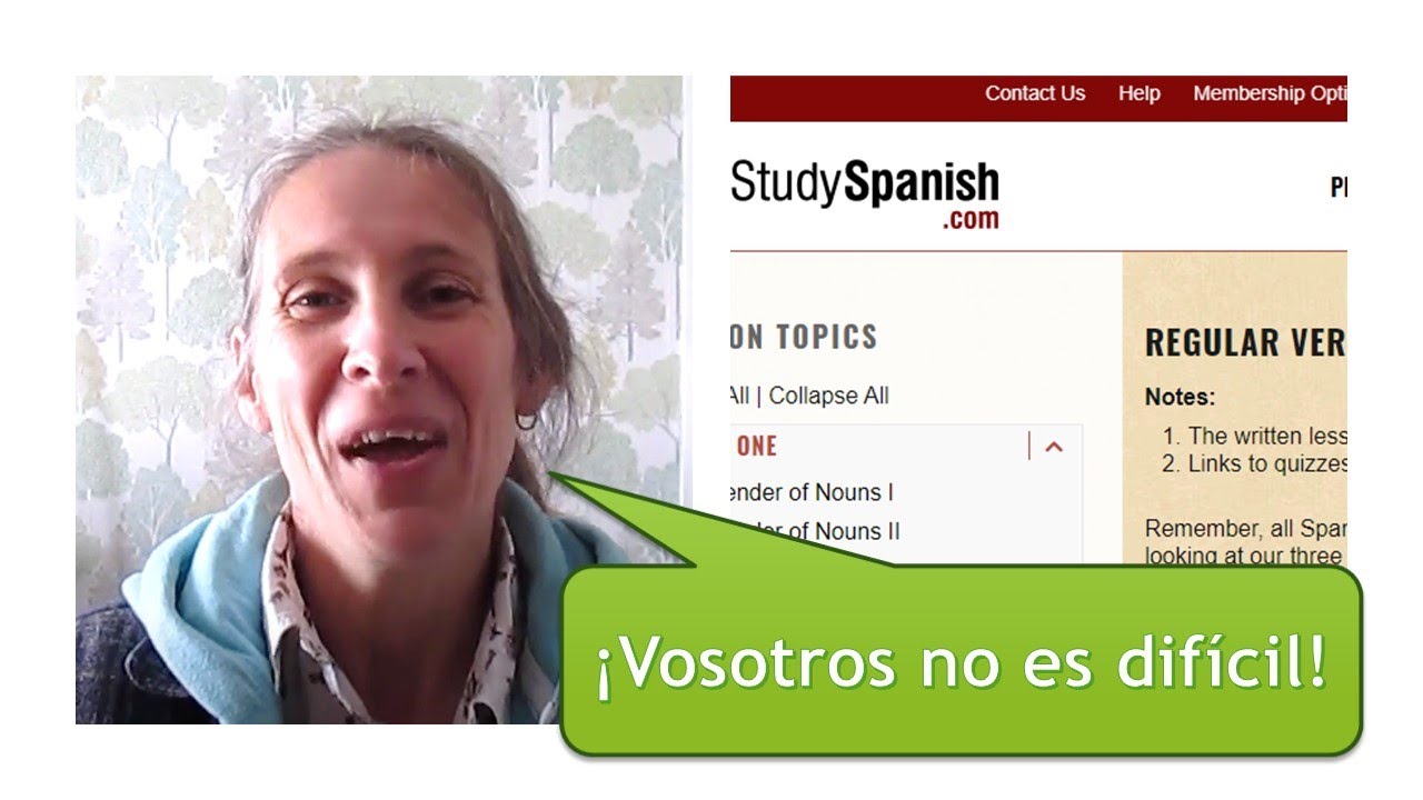 What is vosotros all about?