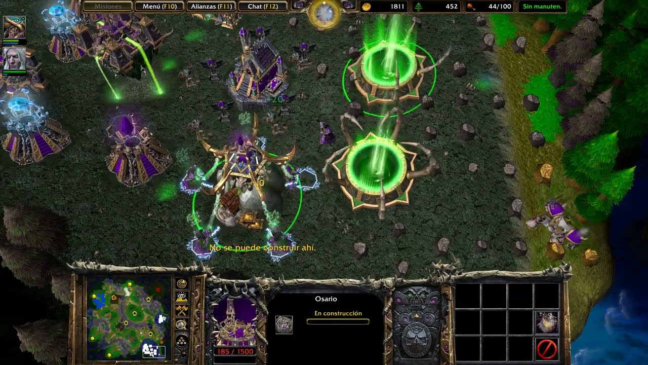 ✅✅WARCRAFT 3 : REFORGED🔴 ( 1 VS 1 )-⚫⚔️ PARTIDA TIPO EL SEÑOR DE LOS ANILLOS-🏹