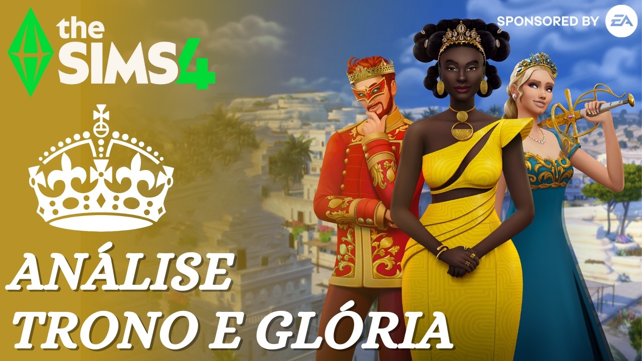 👑 Joguei TUDO da Expansão Trono e Glória | REVIEW COMPLETA The Sims 4