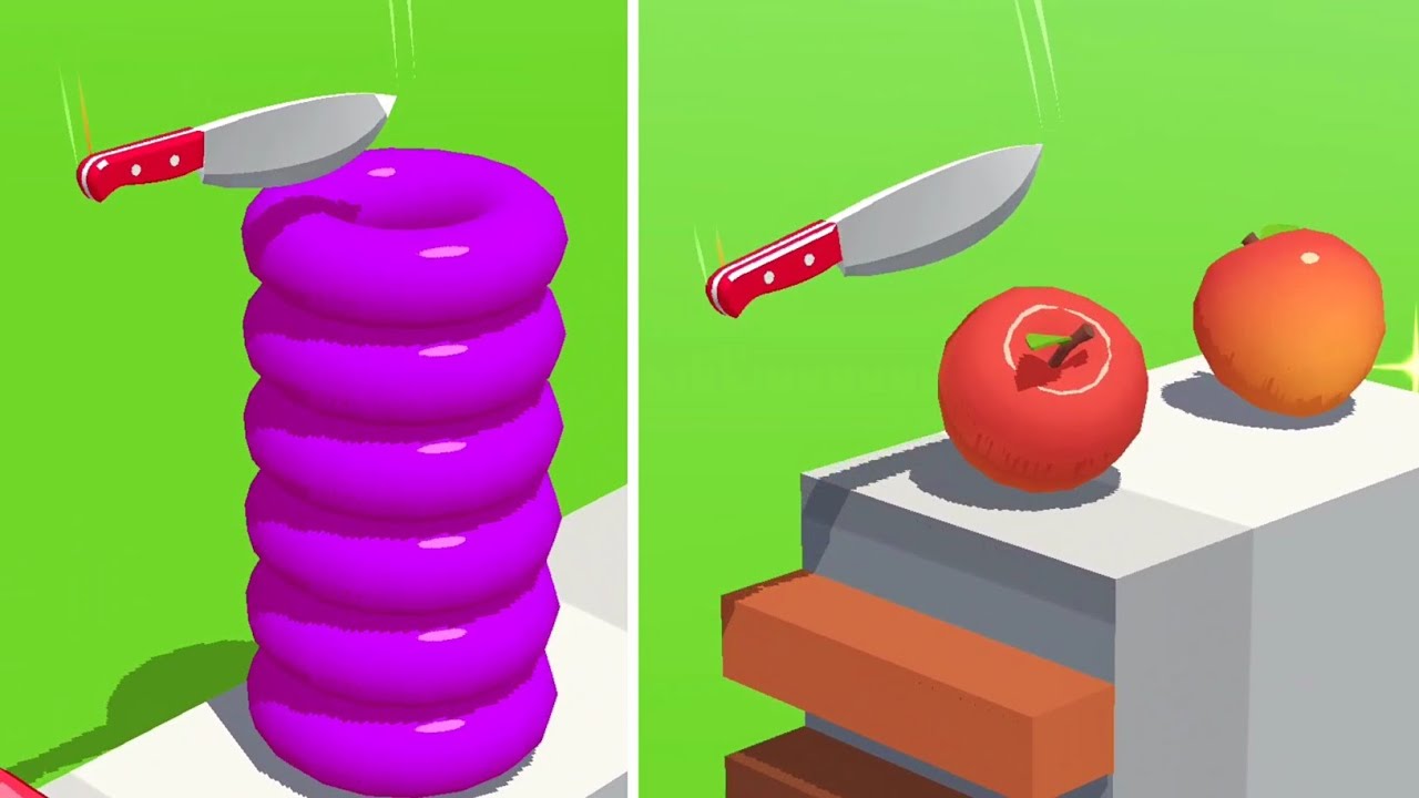 Slice It All Game! Very Satisfying and Relaxing ASMR Slicing Video NEW UPDATE