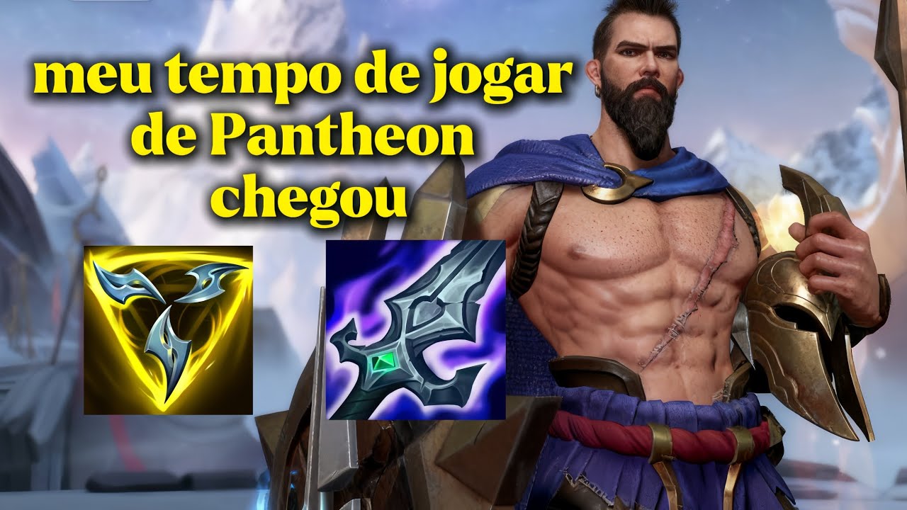 Domine o Rift: Gameplay com Pantheon Usando Build de Trindade e Espada do Rei!