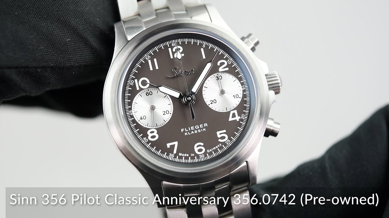 Sinn 356 Pilot Classic Anniversary 356.0742 (Pre-owned)