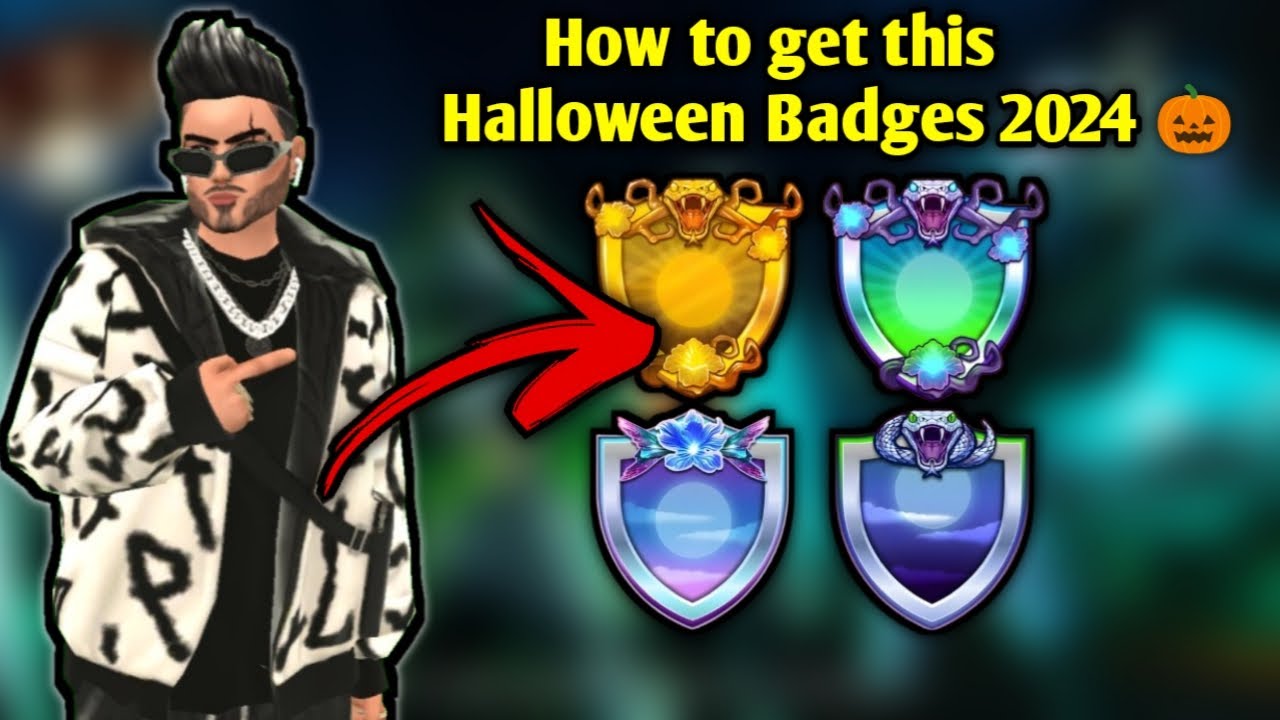 🎃New helloween badges on Avakinlife 2024🎃|| The curse of the hunted witch event 2024 ||