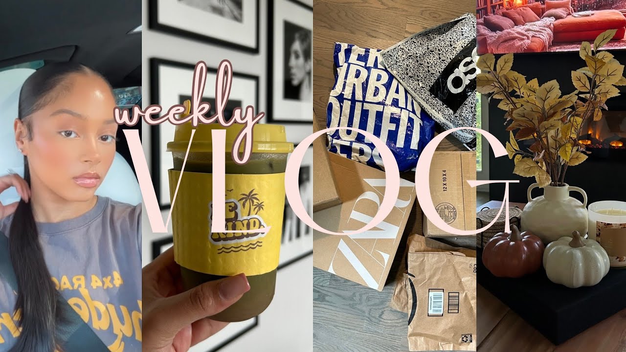 VLOG 38: осенний декор дома + реалистичные стандарты красоты + подборка Zara + подборка корейских...