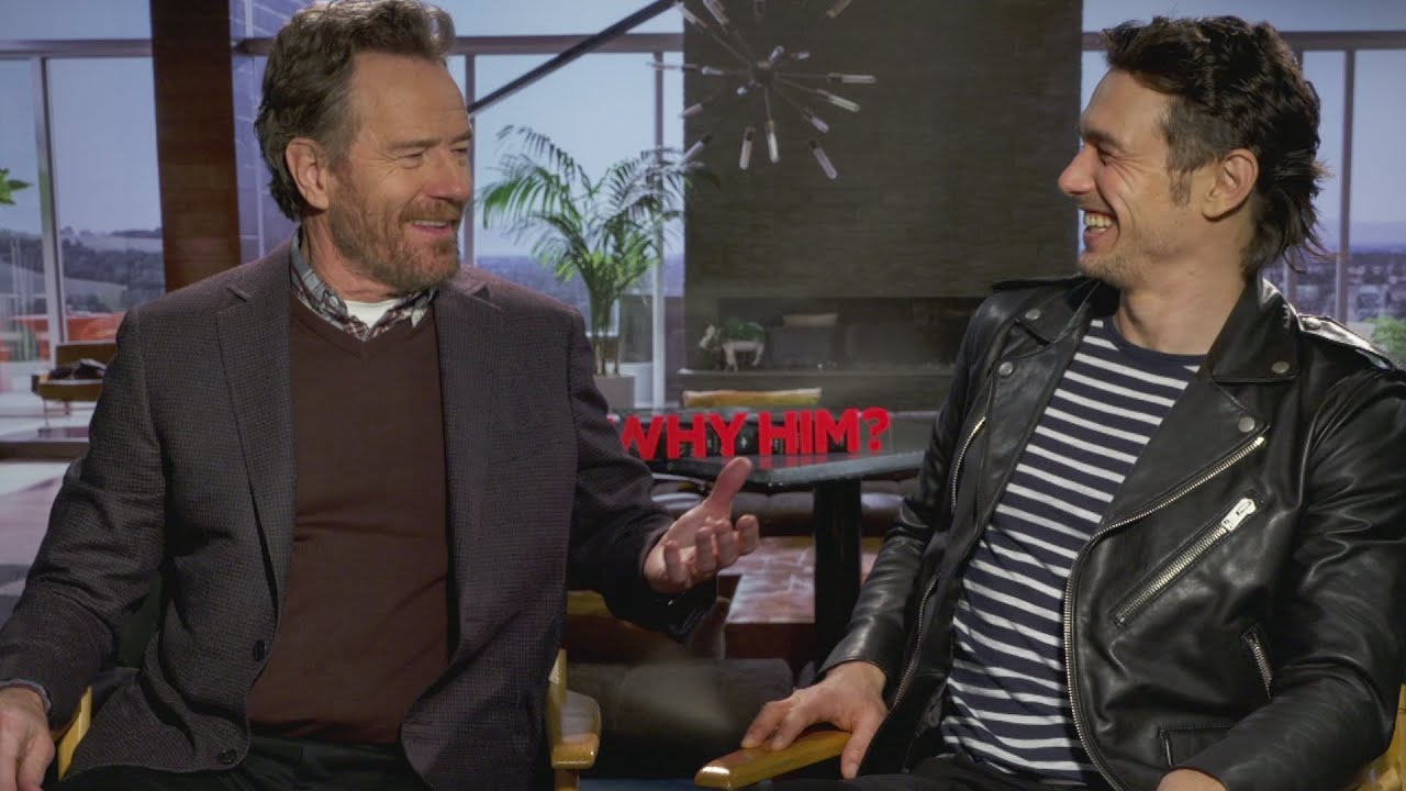 Why Him?: Bryan Cranston & James Franco on filming awkward scenes