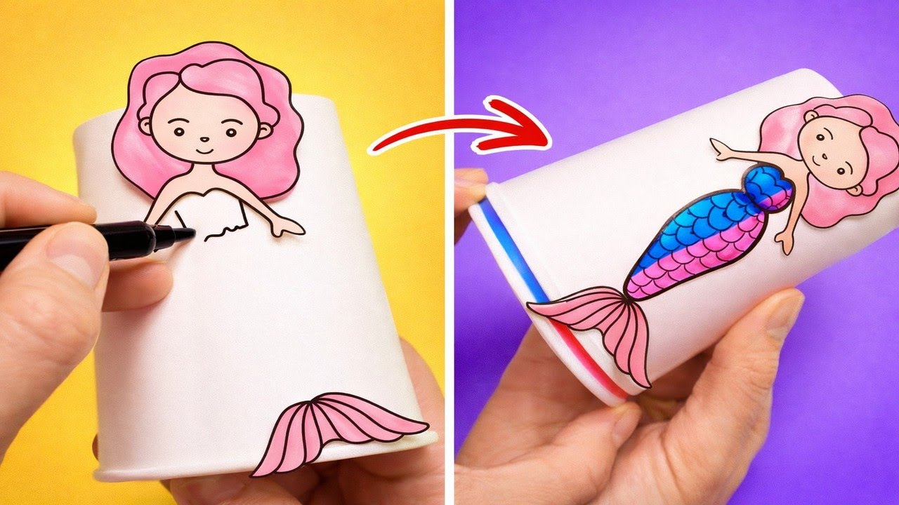 RAINBOW HACKS AND EASY ART IDEAS 💵🌈 How To Make a Paper Crafts 📦 DIY & Drawing Hacks by 123 GO!