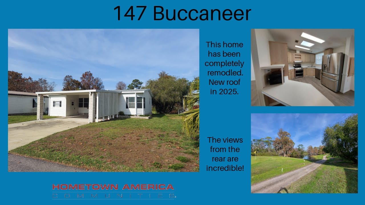 147 Buccaneer #floridahomes#floridarealestate #floridaliving #floridalife#florida #retirement #homes