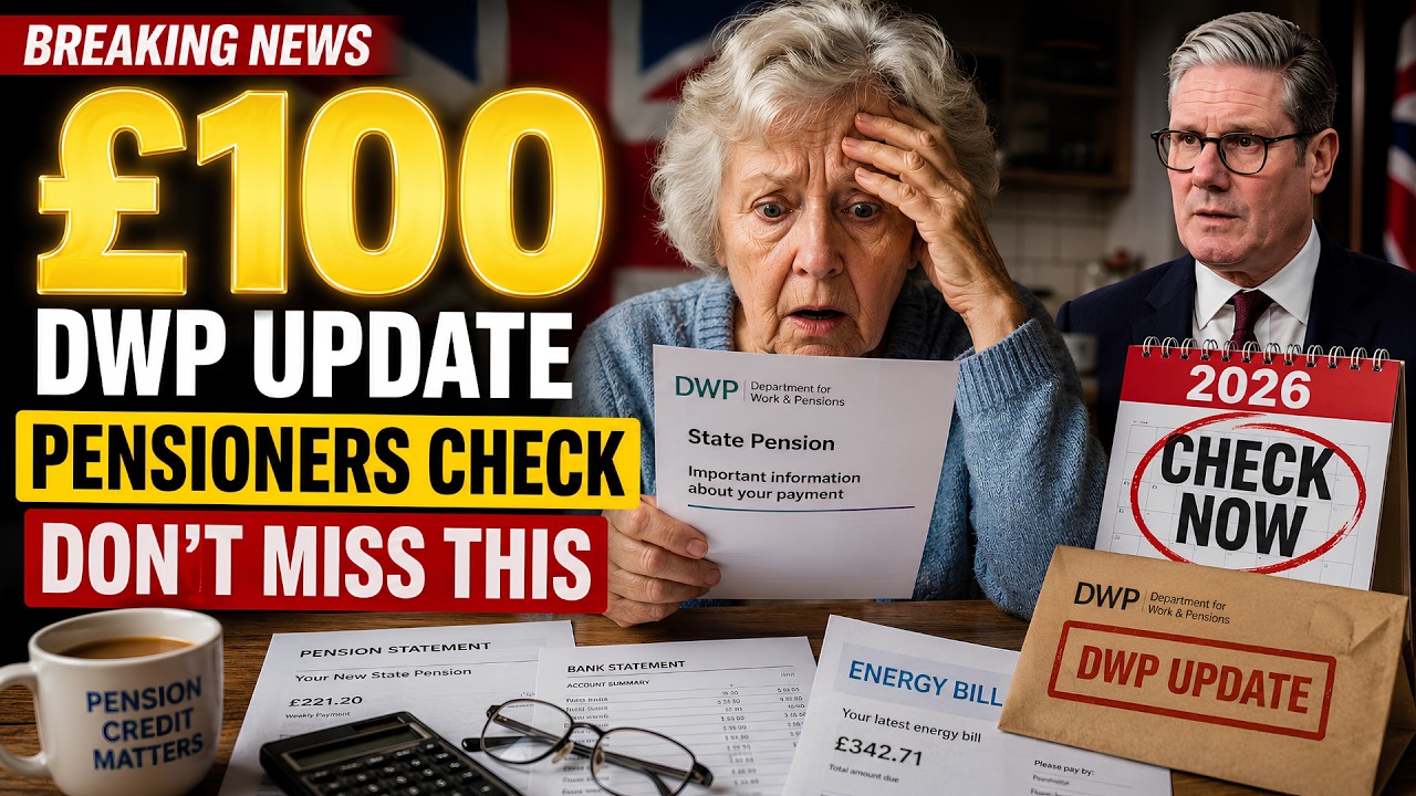 DWP &pound;100 Payment Update: Older State Pensioners Should Check This Now