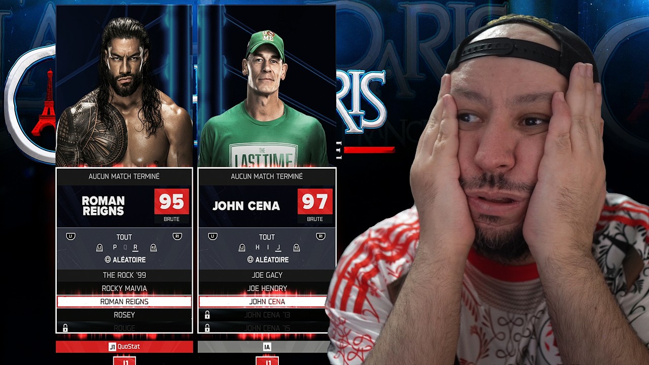 WWE 2K26 - Les notes de toutes les Superstars... Grosse surprise !!!
