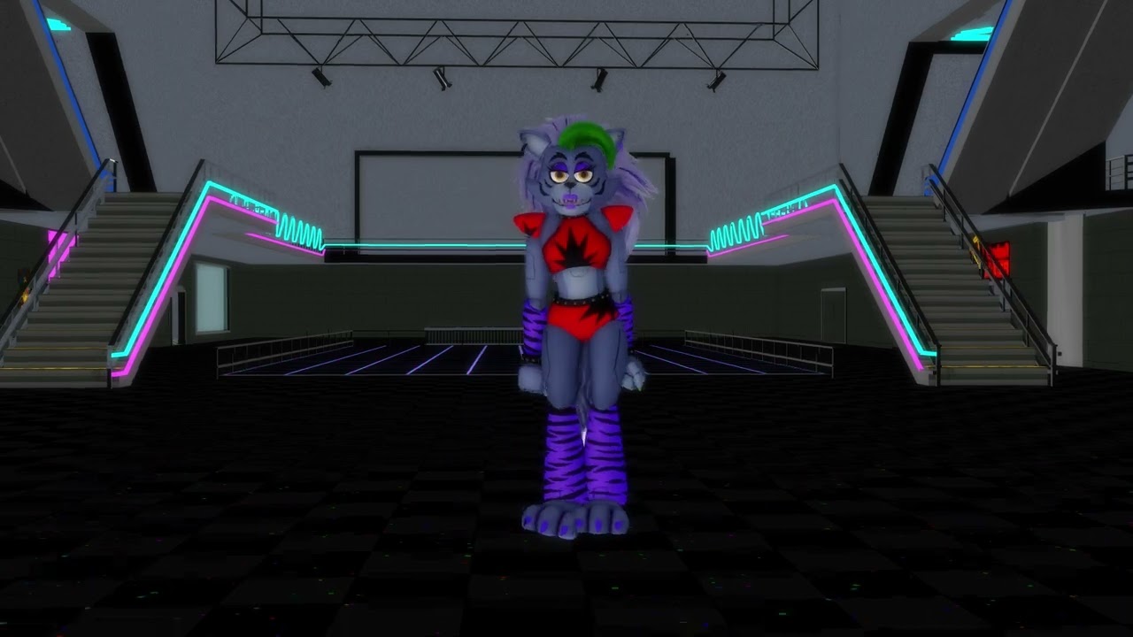 [MMDXFNAF] Roxane Wolf EVERGLOW - DUN DUN