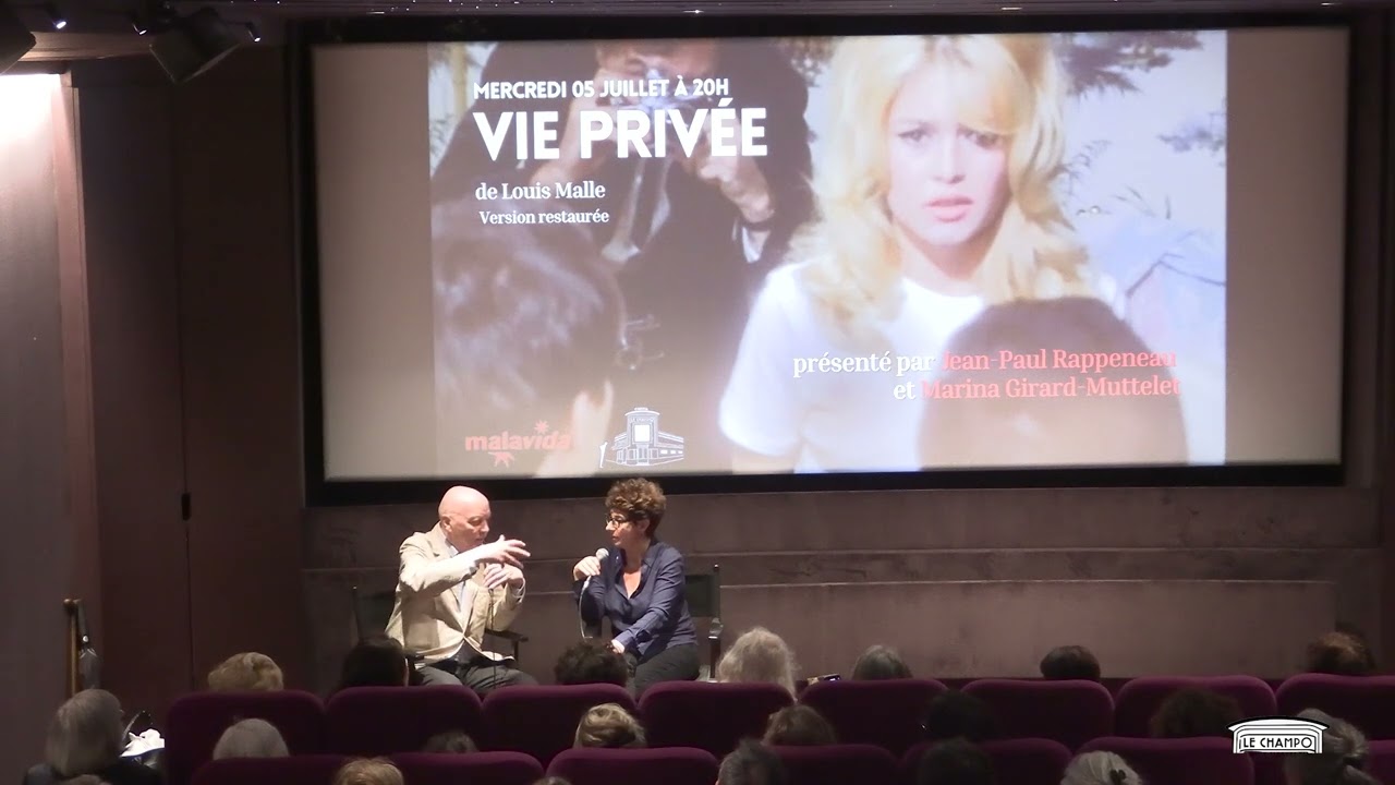 « Vie privée » présenté par Jean-Paul Rappeneau et Marina Girard-Muttelet