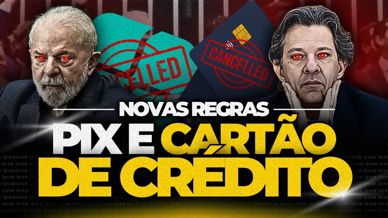 🚨 NOVAS REGRAS DO PIX E DO CARTÃO DE CRÉDITO EM 2025! | RECEITA FEDERAL DE OLHO NO PIX