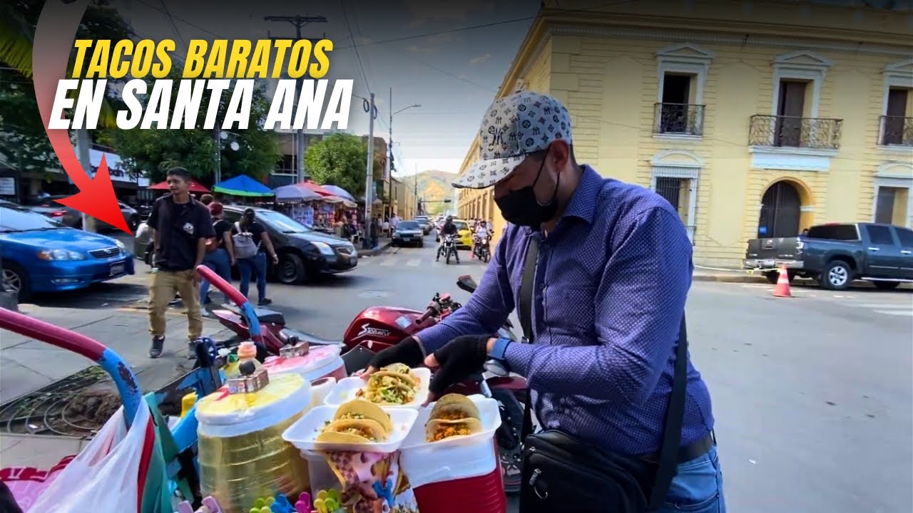 ASÍ SE GANA LA VIDA VENDIENDO TACOS 🌮 EN SANTA ANA *Tany Taquitos*