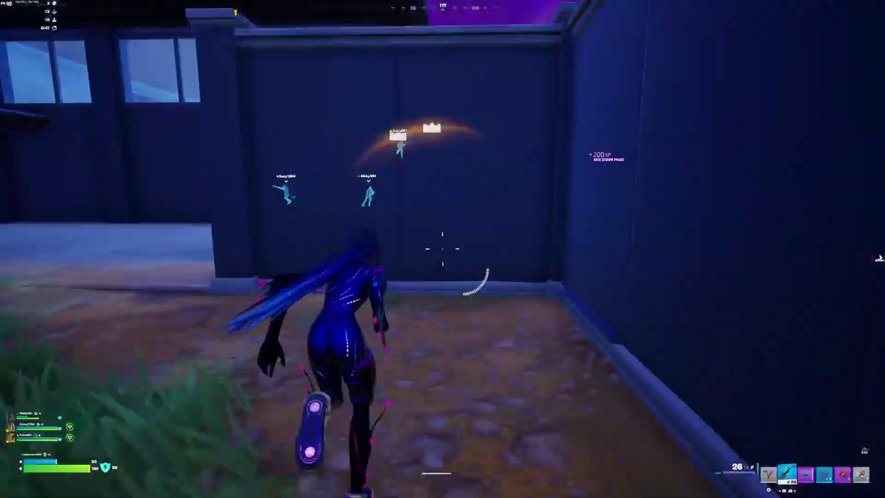 Pink and colorful skins in Zero builds games live with @nikky951