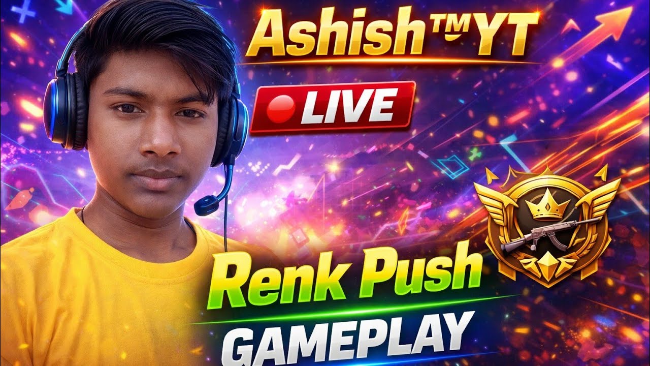 FREE FIRE LIVE 🔴 | RANK PUSH | Asʜɪsʜ™ʏᴛ