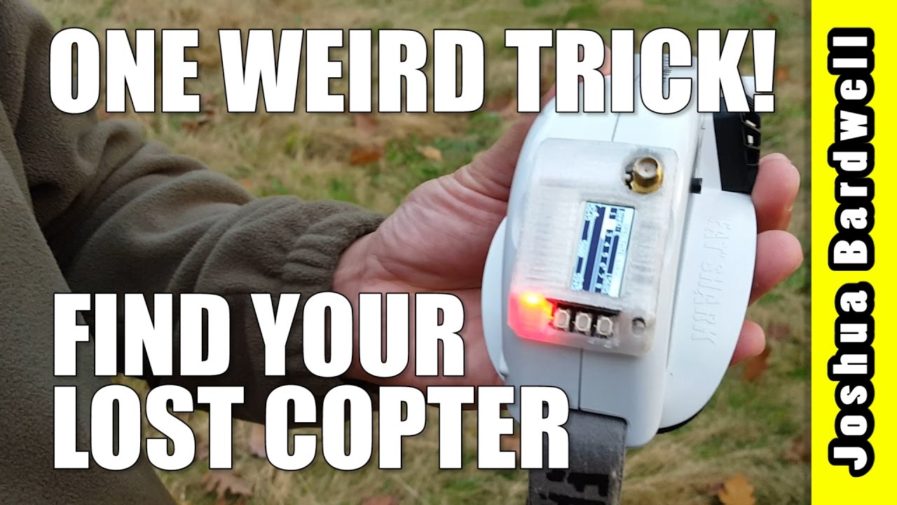 Find Your Lost Quadcopter Using LaForge / True-D / RealACC / Etc...