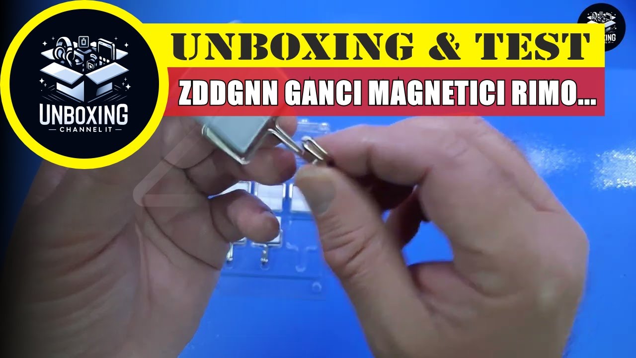 Ganci Magnetici Rimovibili e Potenti (6 pz)