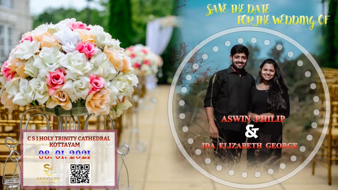 ASWIN PHILIP & IDA ELIZABETH GEORGE // WEDDING CEREMONY// 08-01-2022