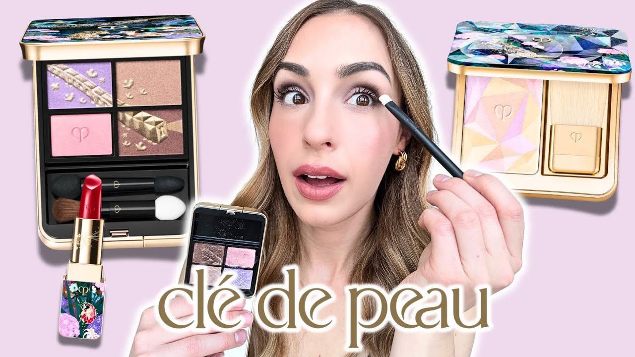 CLE DE PEAU HOLIDAY 2025... Я была удивлена ​​🤯 2 ОБРАЗА, СВОТЧИ, ОБЗОР