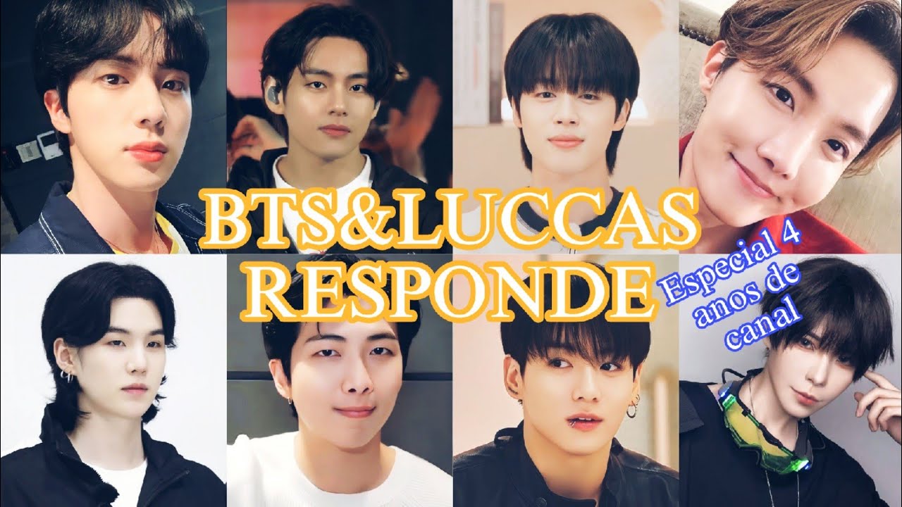 BTS&LUCCAS RESPONDE (ESPECIAL 4 ANOS DE CANAL🥳🎉🎈)