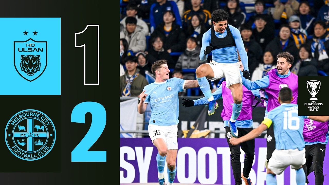 ACLE Highlights: Ulsan 1-2 City | Late Younis WINNER sends us through to knockouts for FIRST TIME! 😍
