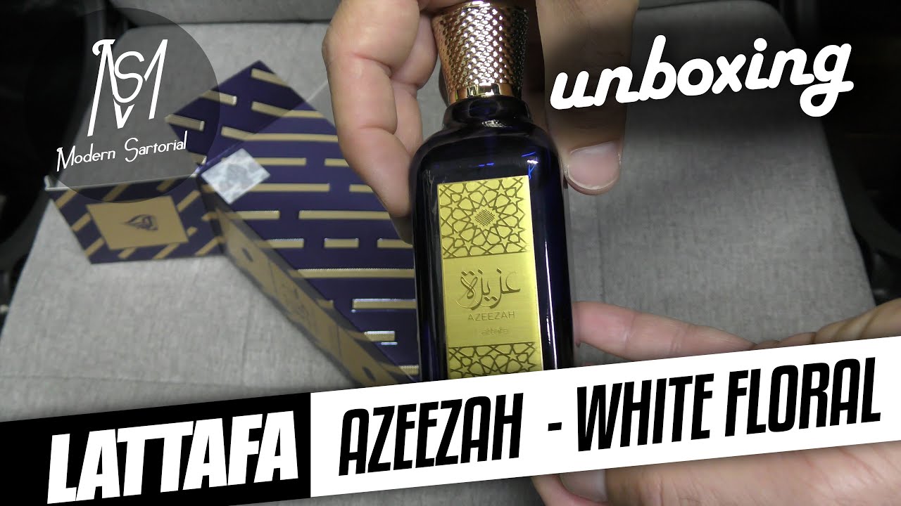 Azeezah Lattafa Unboxing Perfume White Floral Fragrance For Women And Men