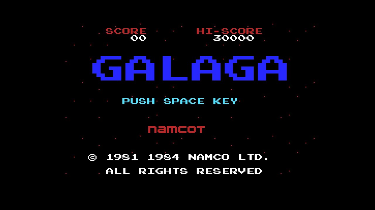 Galaga · ギャラガ. Namcot 1984. Full INSANE Playthrough: STAGE 602!!! DON'T TRY THIS AT HOME!!!