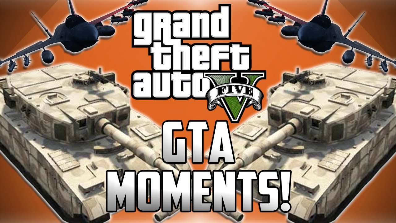 GTA 5 Online Funny Moments! - Tank Glitch, Bulldozer Fun and Wildcat The Dolphin!