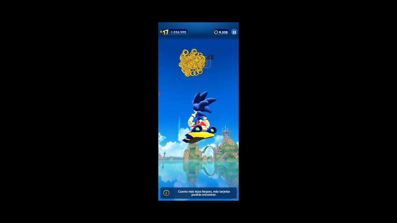 Jugando Sonic Dash SuperEvento (@segahardlight)