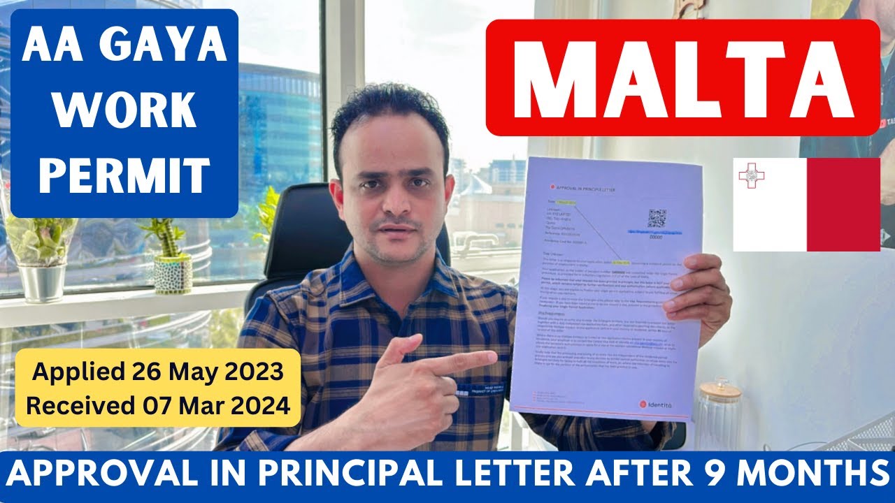Surprising: Long Wait Ends! Malta Work Permit Finally Approved | Tabrez Malik